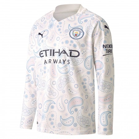 Billiga Fotbollströjor Manchester City Tredje tröja 2020/21 Långärmad